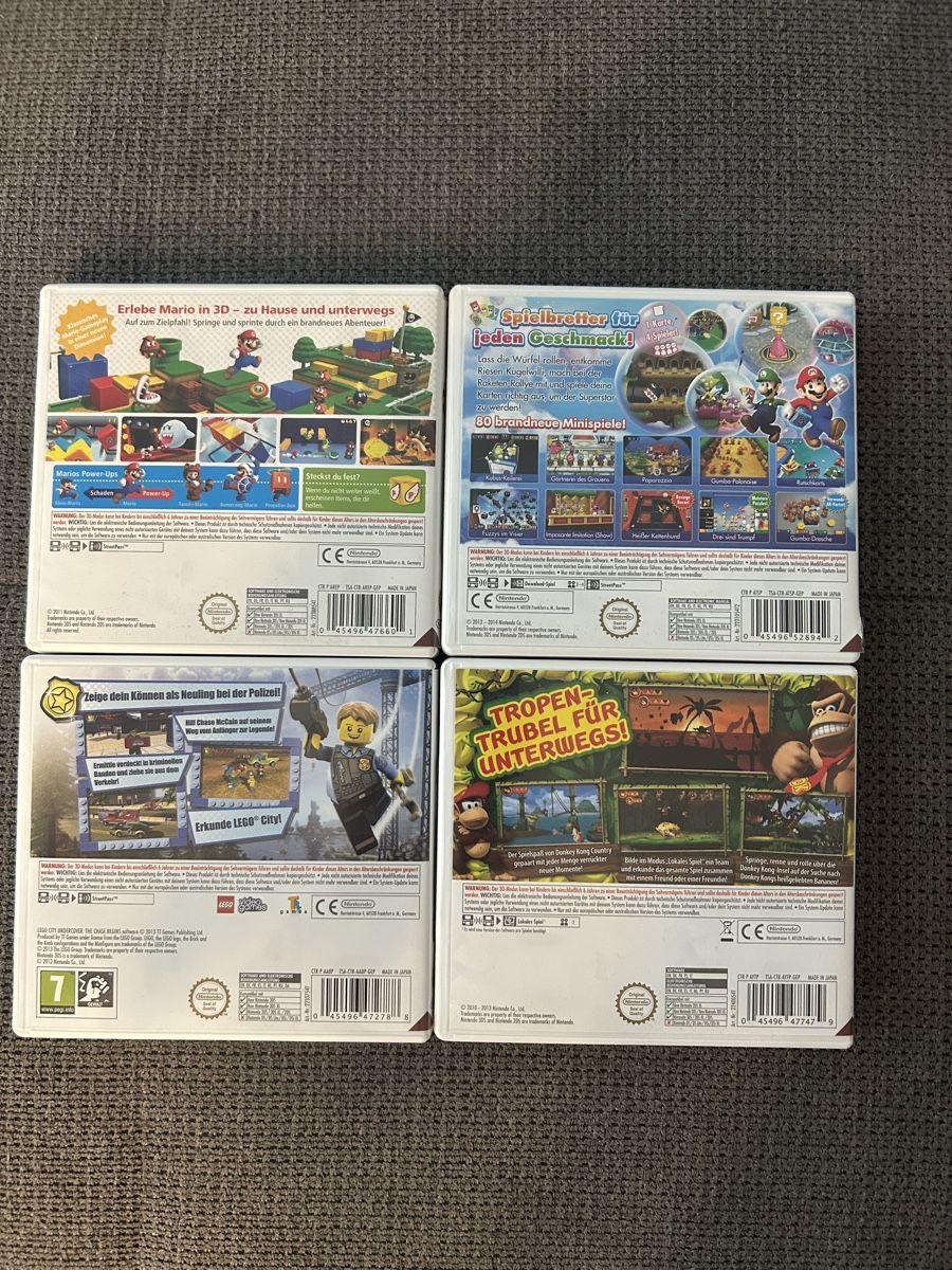 Nintendo Giochi: Super Mario Sammlung Nintendo 3 Ds – Usato da Oftringen venduto da Breza22 2