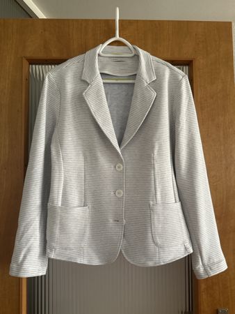 Hubert Gasser Blazer, Gr. XL, gestreift, Made in Italy