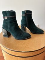 Bottines verte daim T36