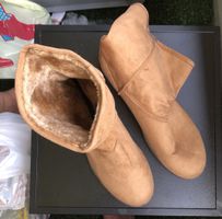 Stiefeletten braun gefüttert Grösse 40