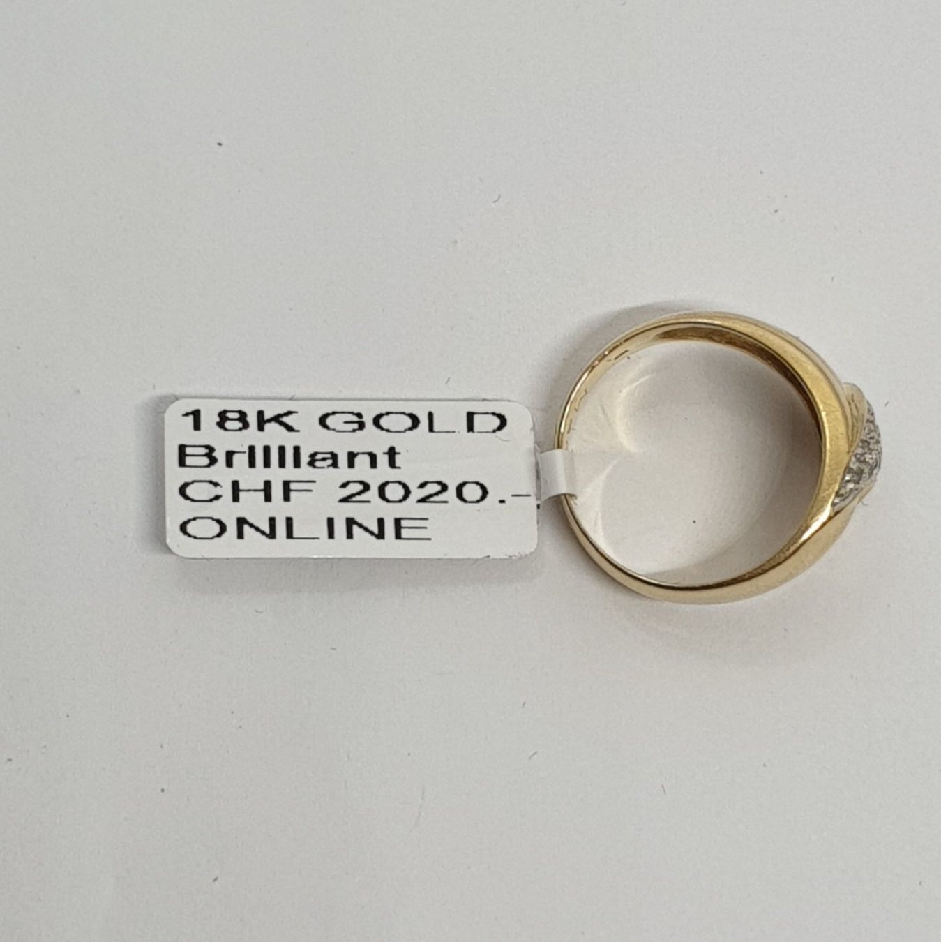 Ringe: Echt 18K Gold - Diamant Ring – Gebraucht aus Luzern von Goldhaus-Luzern 2