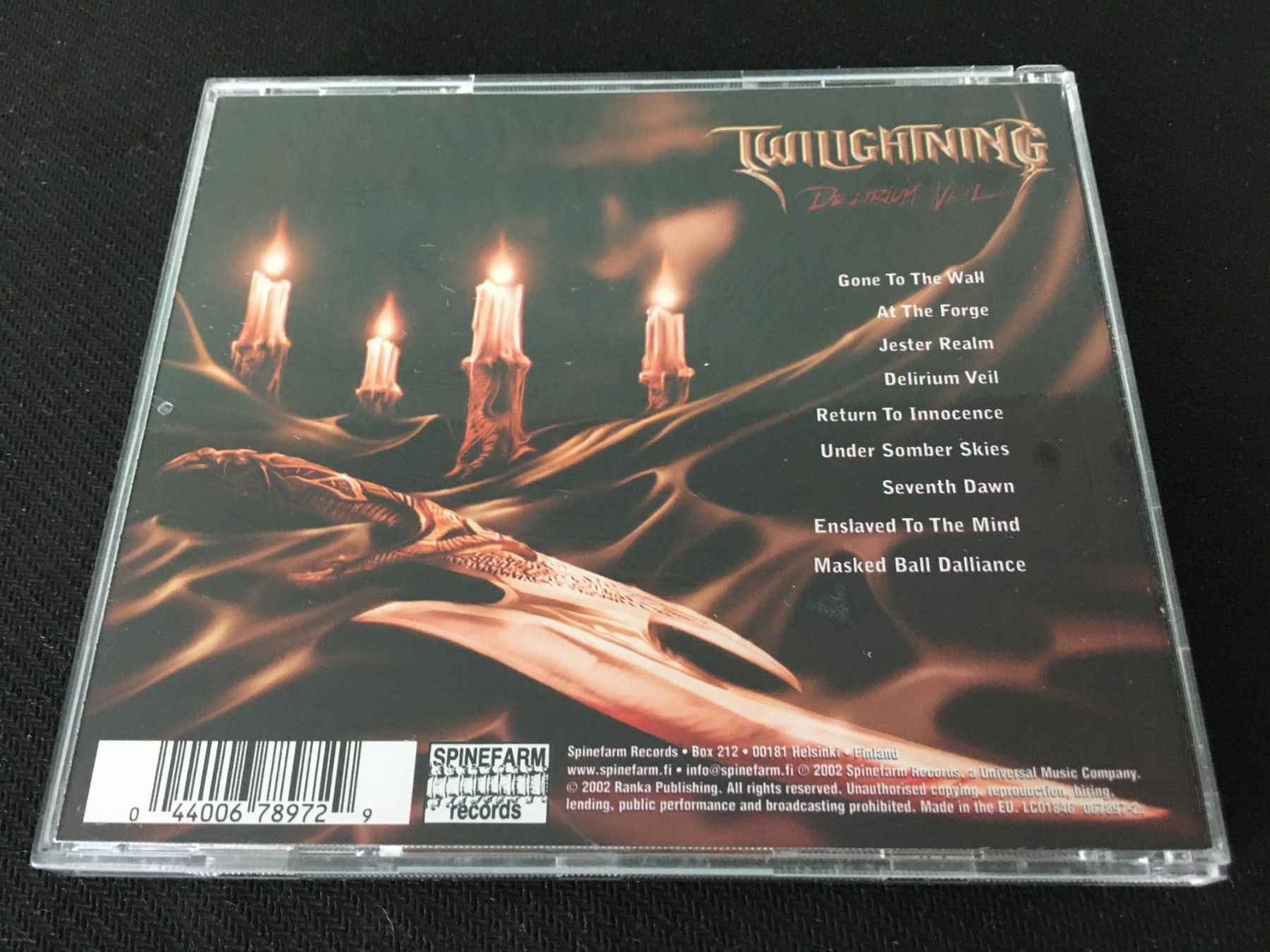 CD: Twilightning - Delirium Veil -CD- – Usato da St.Gallen venduto da MedienJoe 2