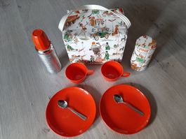 Mid Century 50er 60er Vintage Oldtimer Camping Picknick Set