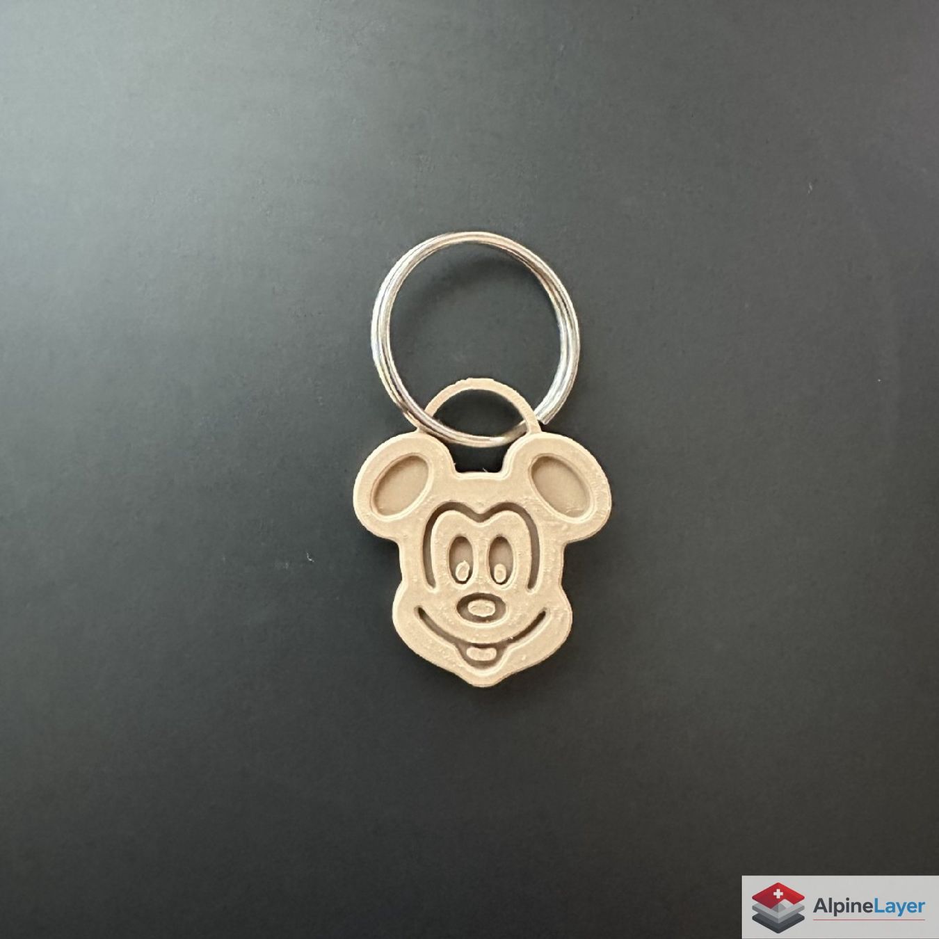 Portachiavi: Mickey Waffle 3D Printed Keychain Zipper Pull Beige – Nuovo (secondo la descrizione) da Losone venduto da AlpineLayer 1