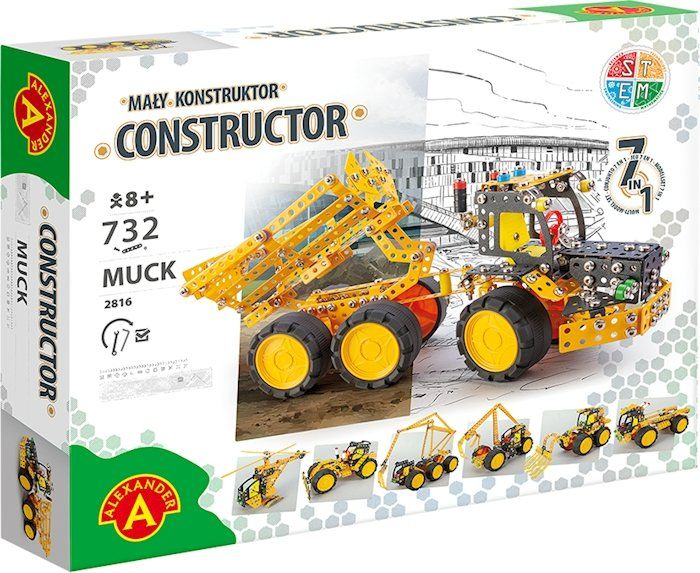 Kit di costruzioni: Constructor PRO Muck 7 in 1 Bauset – Nuovo e nell'imballaggio originale da Schlatt TG venduto da AndrTra