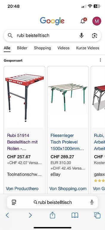 Tavoli: Ruby Beistelltisch mit Rollen – Usato da Seewen SO venduto da siebesiech88 4