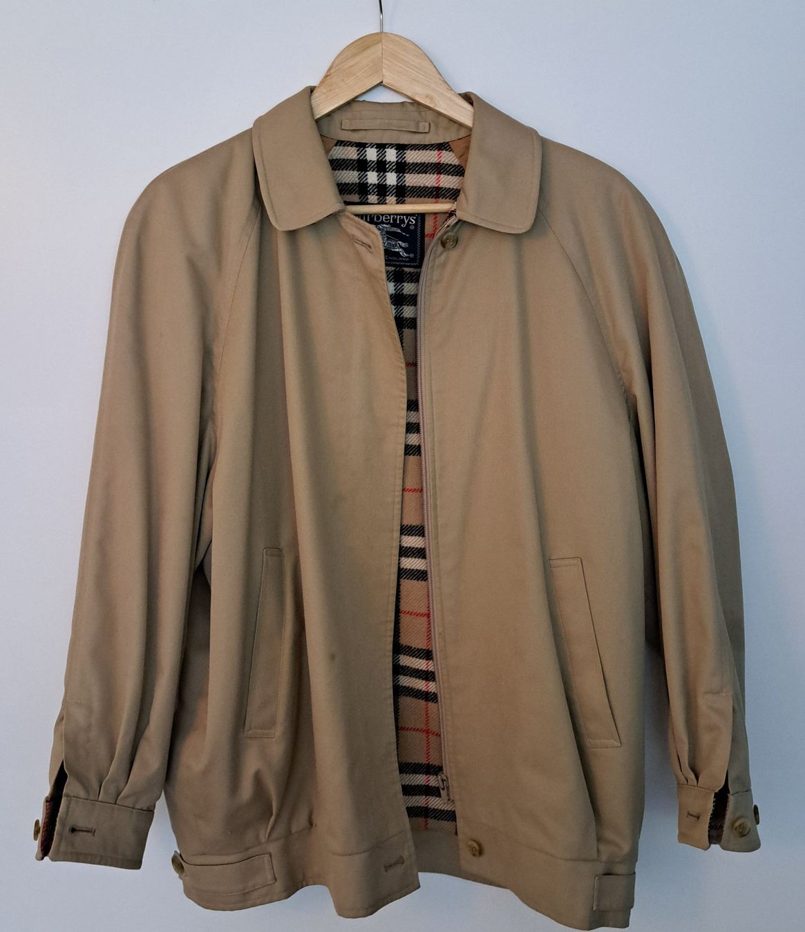 Jacken: Vintage Burberrys Jacke Nova Check – Gebraucht aus Langnau am Albis von lar_7drc