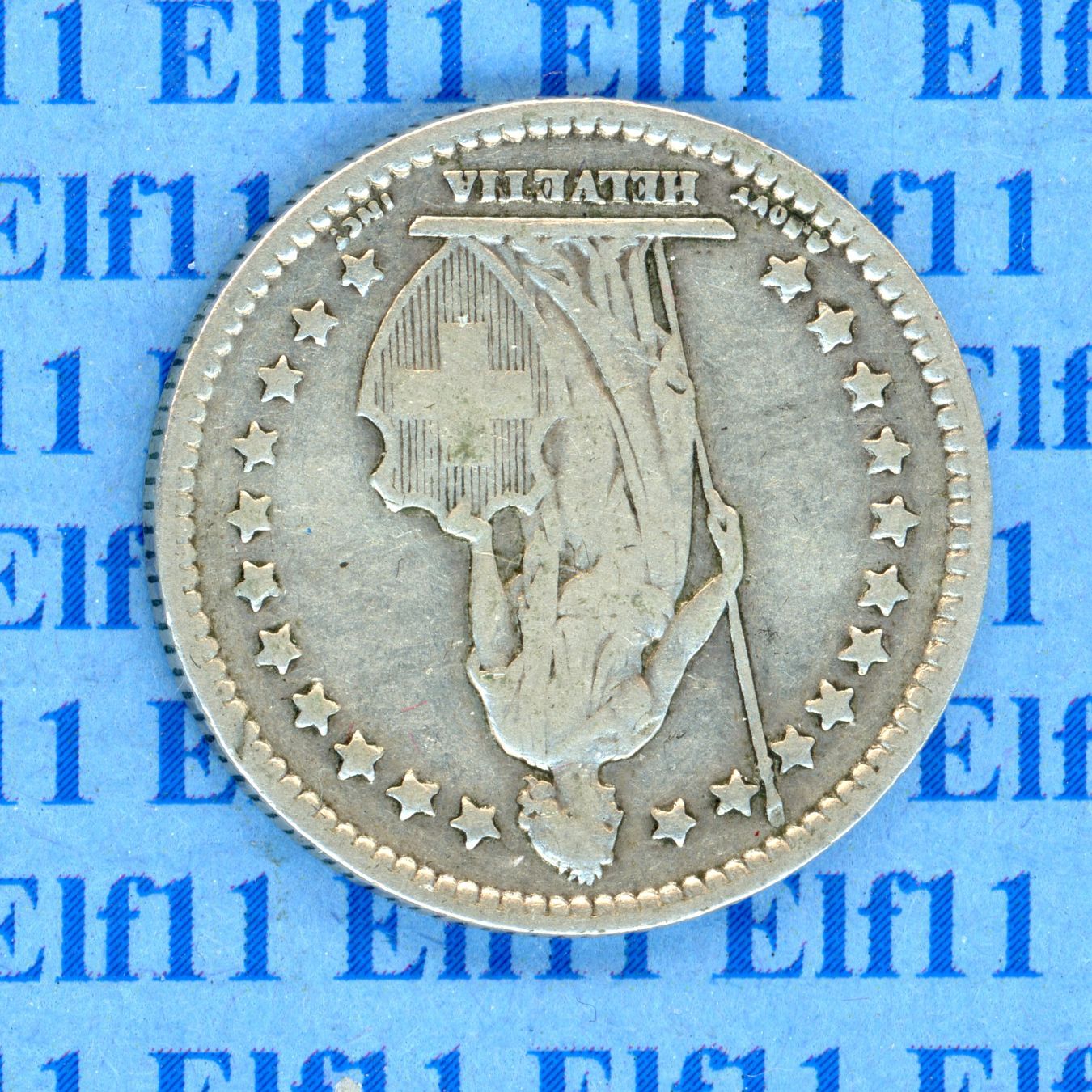 Tutti le monete: CHF___1.00 1887 ss+ 1 Franken – Usato da Widnau venduto da Elf11 1