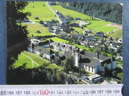 ENGELBERG KLOSTER LUFTBILD AK ONW