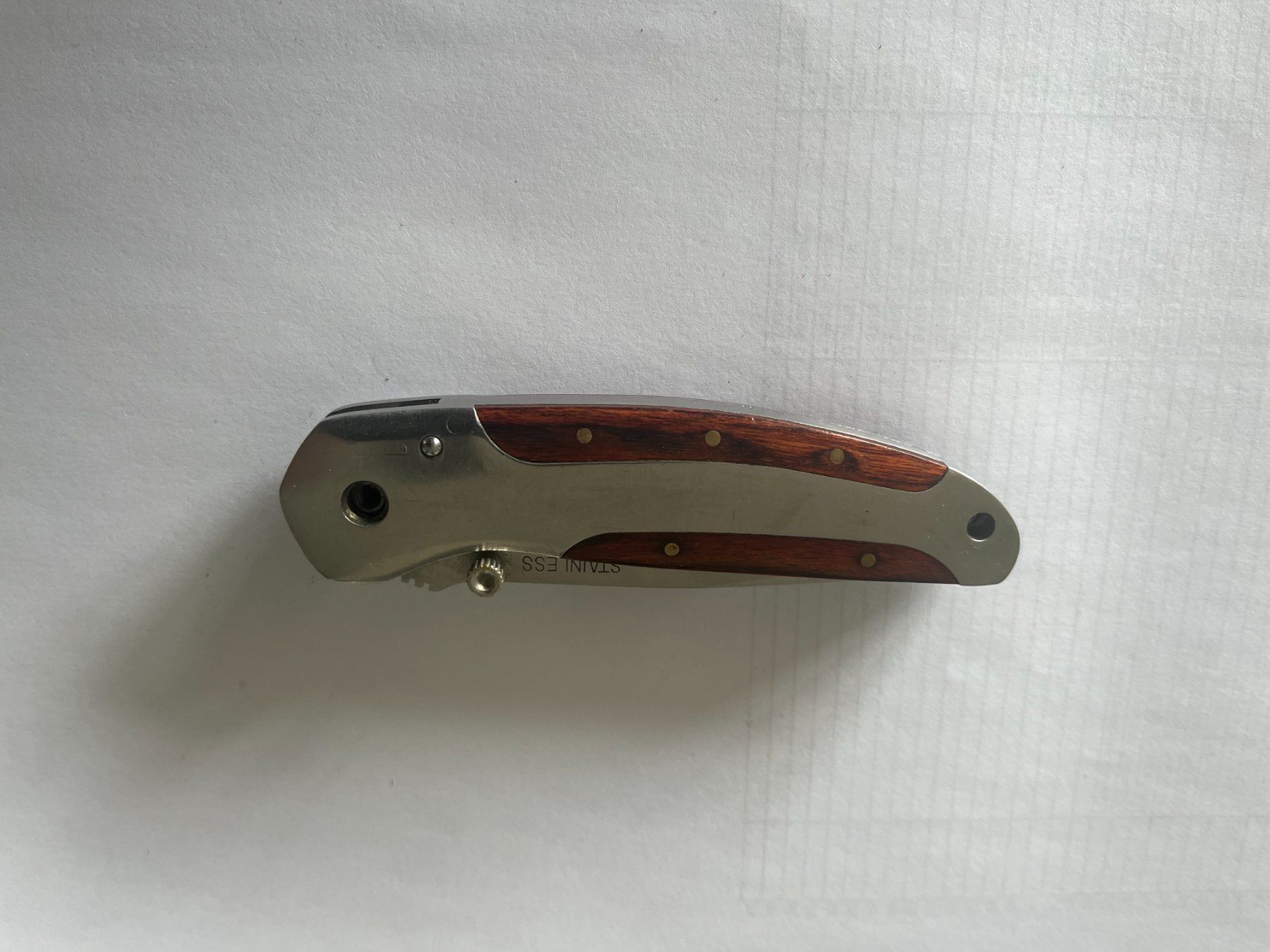 Coltelli tascabile: Taschenmesser Stainless – Nuovo (secondo la descrizione) da Dintikon venduto da Redgar58
