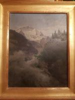 Dipinto a olio su tela Johann Gustav Vollenweider