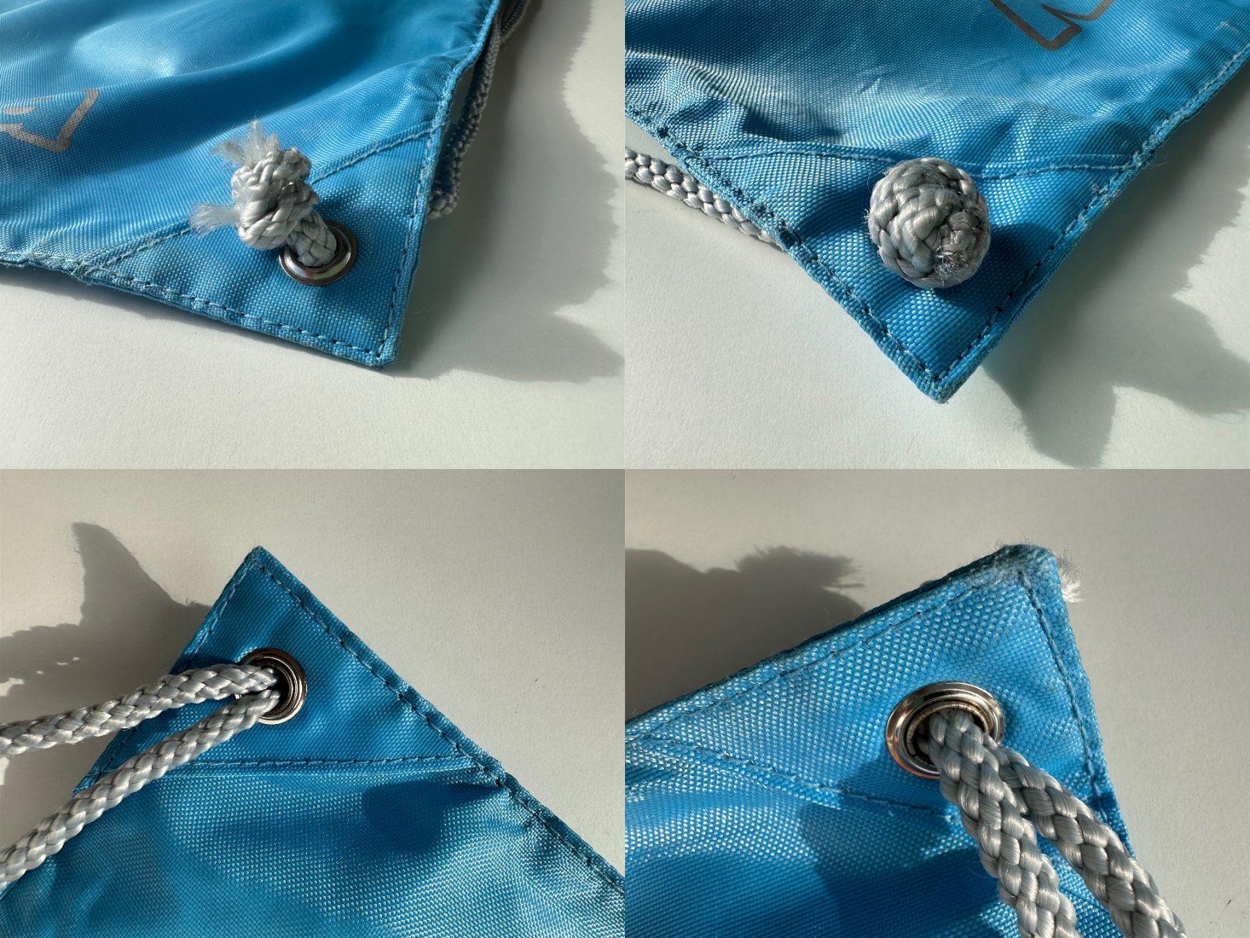 Kappa Borse da donna: Kappa - sac de sport - bleu - drawstring bag – Usato da Genève venduto da Reveur 3