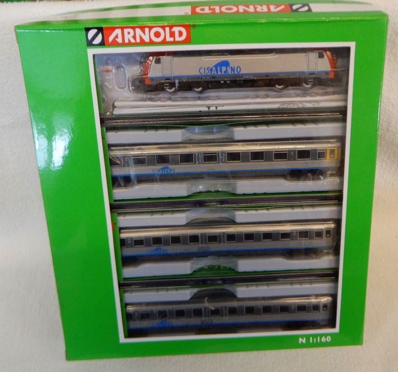 Locomotive électrique Arnold 2325 échelle N Testée OK Boite D'origine