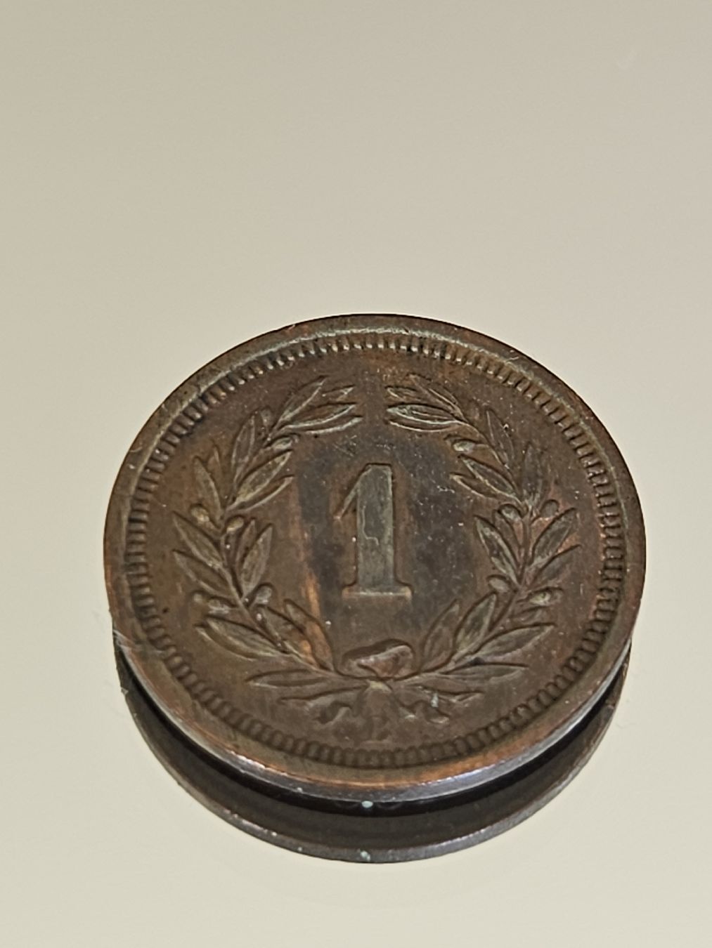 Tutti le monete: 1 Rappen 1884 – Usato da Pfäffikon ZH venduto da Melibol 1