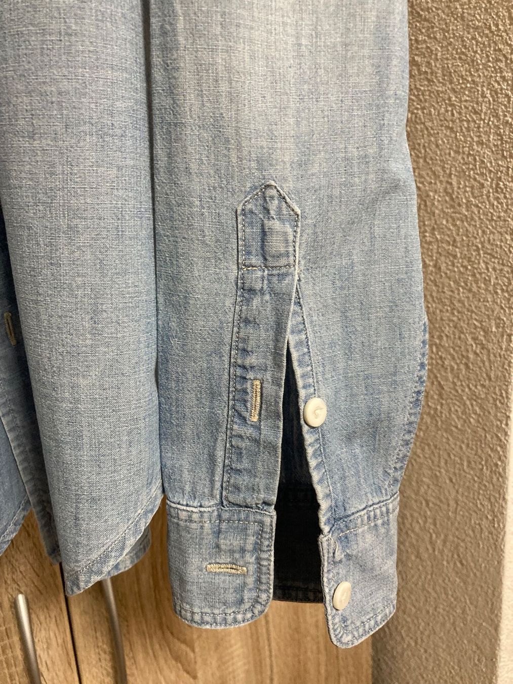 Ralph Lauren Camicette: Ralph Lauren Damen Jeansbluse hellblau Grösse 8 – Usato da rheineck venduto da norwegianwood52 5