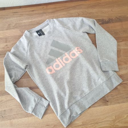 Adidas Pulli, Top Zustand, Grösse S, grau