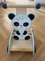 Lauflernwagen Panda aus Holz, neuwertig und stabil!
