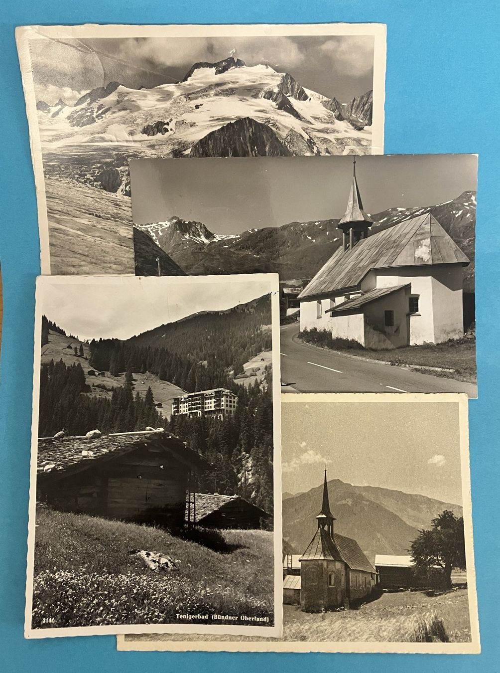 Cartoline postali: 9 ANSICHTSKARTEN SURSELVA – Usato da Oberwil BL venduto da SALOB 1