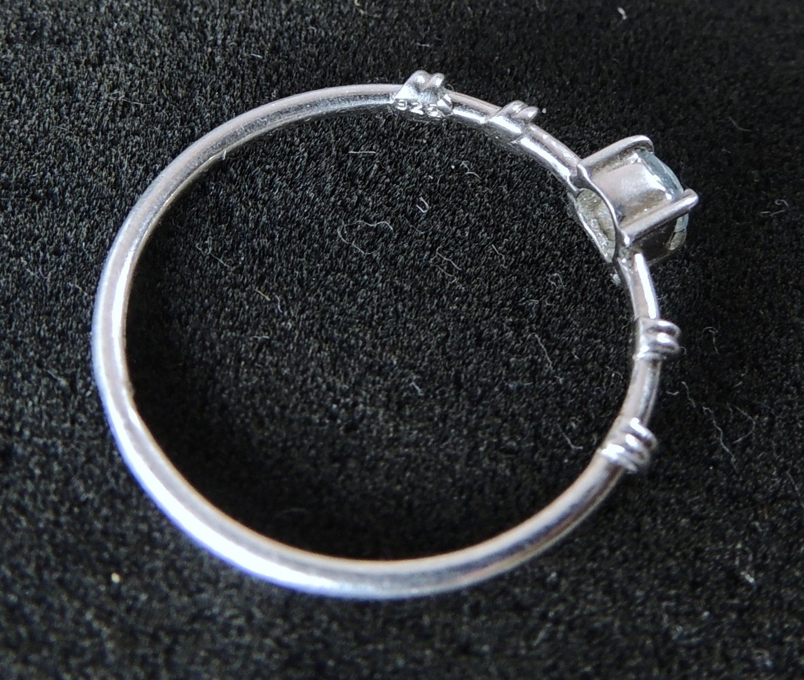 Anelli: Aquamarin Silber 925 Fingerring – Usato da Waldenburg venduto da schaller707 4
