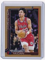 Jared Mc Cain  Philadelphia 76ERS Topps 2025  (0935 / 2025 )