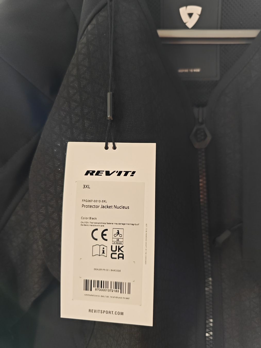 Giacche: REV'IT Protector Jacket Nucleus 3XL Schwarz Neu – Nuovo e nell'imballaggio originale da Winterthur venduto da atp_8rm8 2