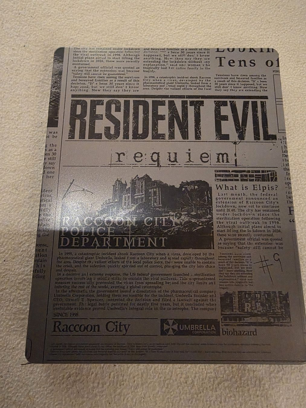 Giochi: Resident Evil Requiem - Deluxe Edition Steelbox – Usato da Bauma venduto da pinhead1988 1