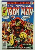 IRON MAN #96 🔑 KEY ISSUE GUARDSMAN 1ST APP.  MARVEL 1977‪