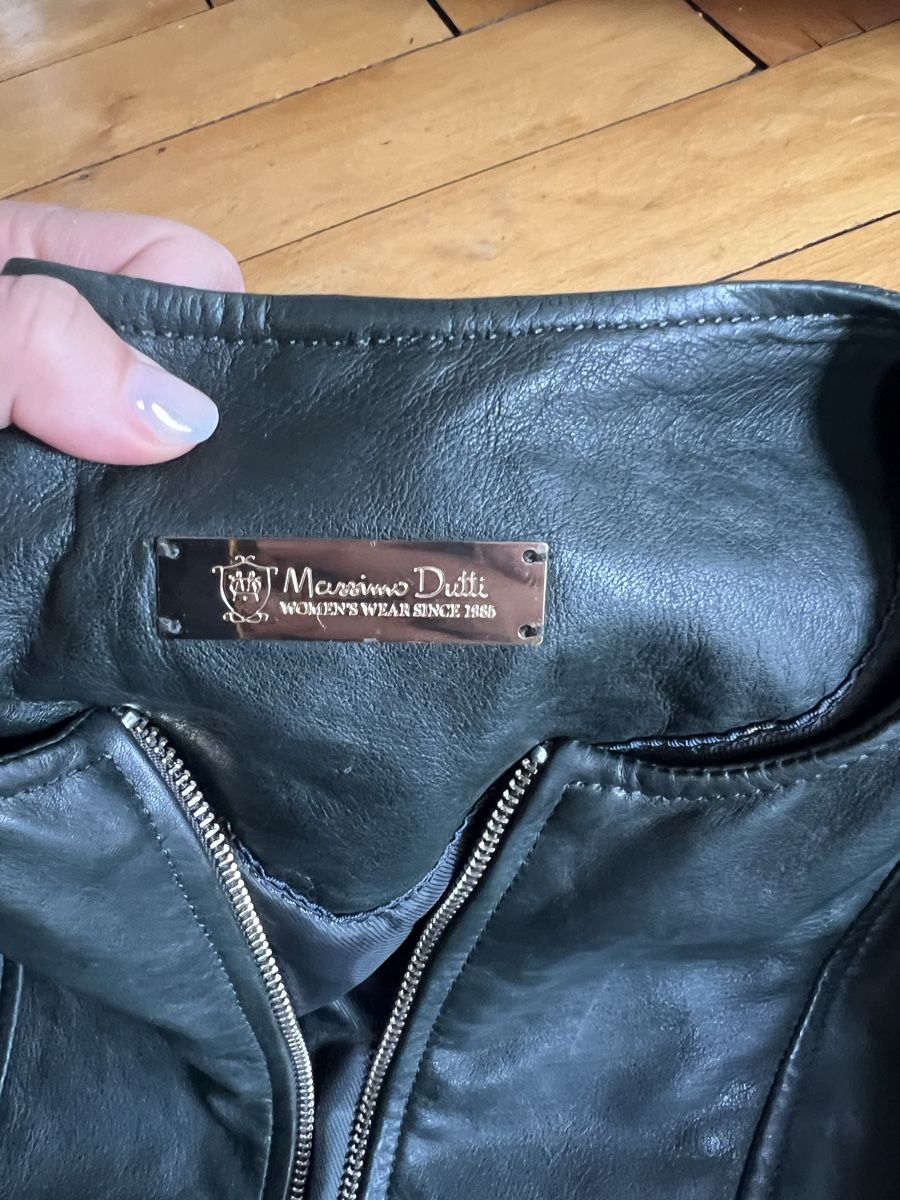 Massimo Dutti Giacche: Massimo Dutti echt Leder Jacke – Usato da Altstätten SG venduto da melody- 1