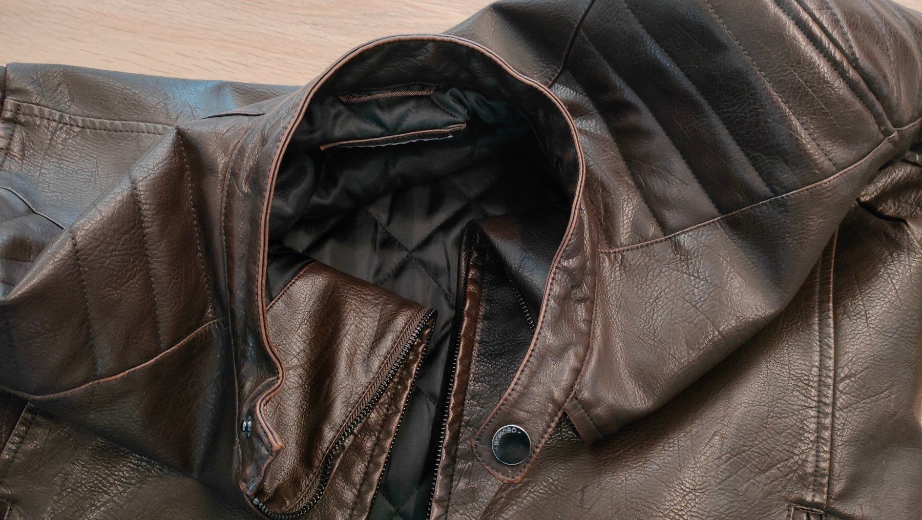 Jacken: Herrenjacke sportlich, Lederoptik, neuwertig – Gebraucht aus Eschlikon TG von pla_l2jn 2