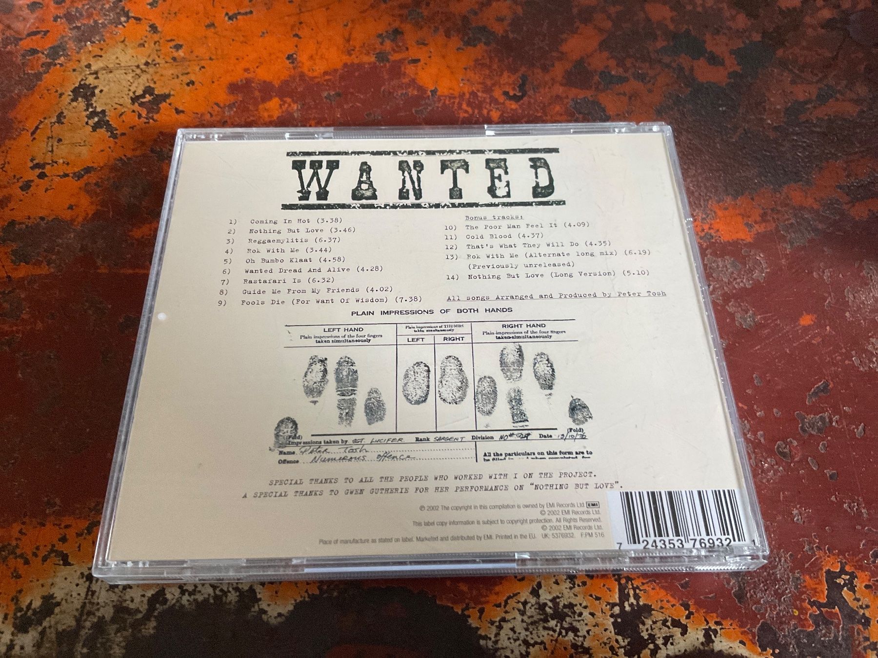 CDs: Peter Tosh Wanted dead or alive CD – Gebraucht aus Delémont von vinylfreak01 1