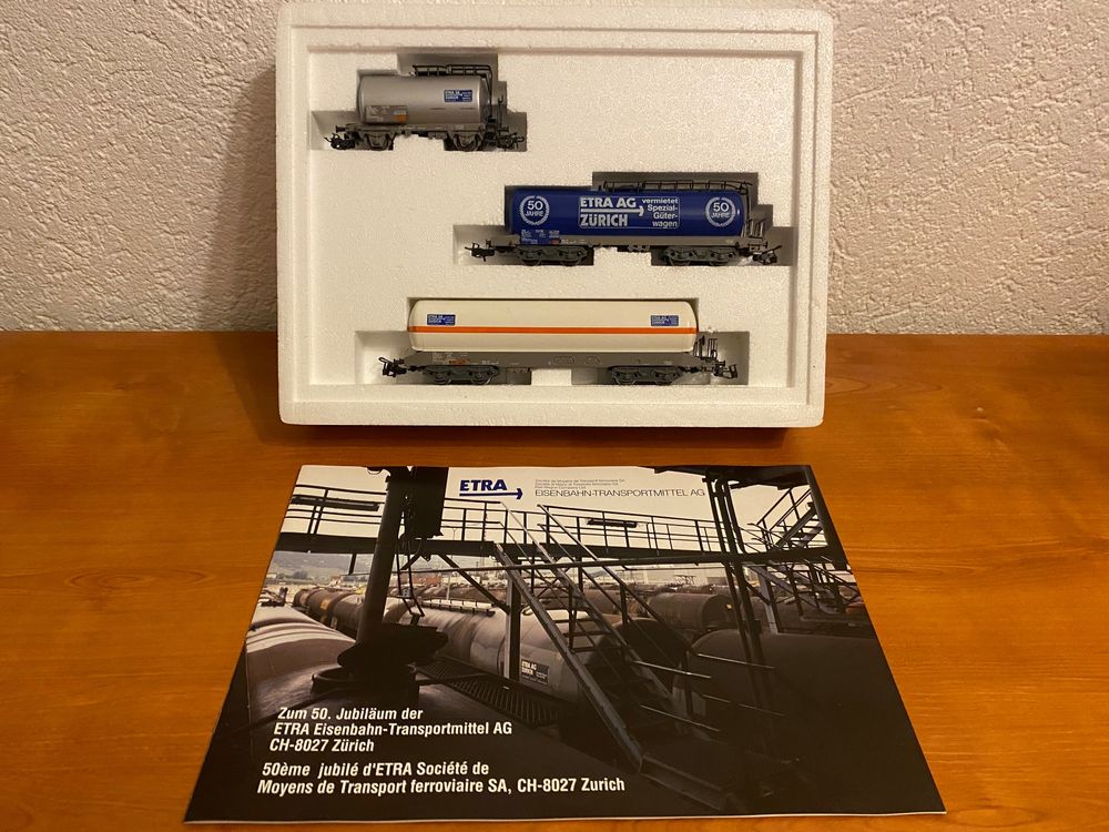 Märklin 4787 SBB / CFF set wagons ETRA Zurich HO (Gebraucht) in Bonfol ...