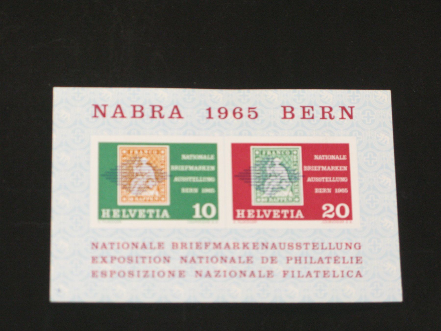Tutti i francobolli: W43 NABRA  Bern 1965 postfrisch** – Usato da Riken AG venduto da HEROWE