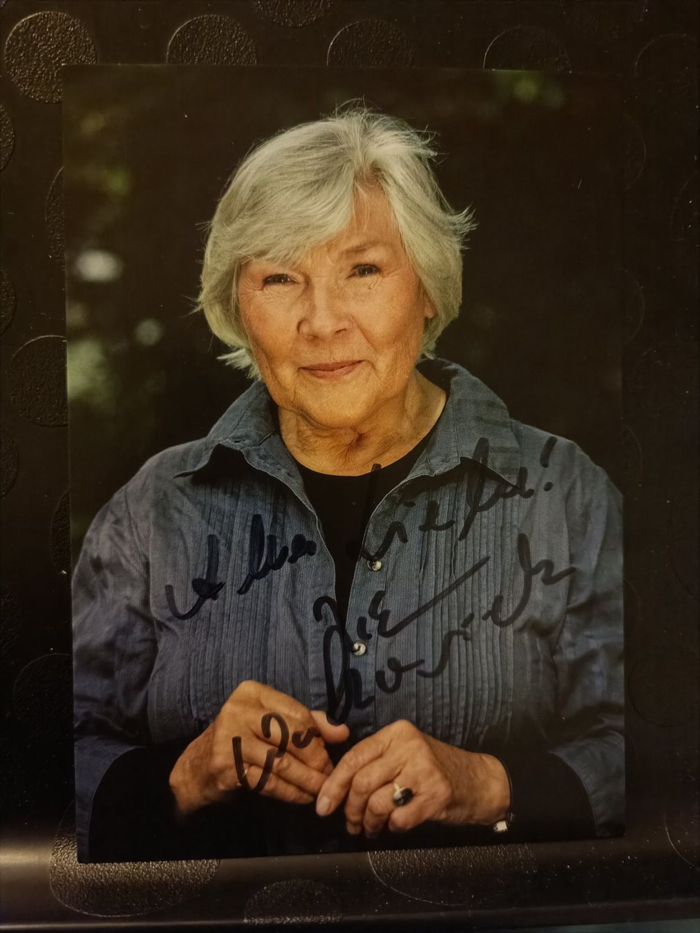 Autogramme: Jutta Wachowiak - handsigniert – Gebraucht aus Menziken von Artographs