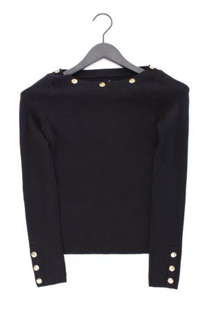 Anna Field Langarmpullover Gr. S schwarz