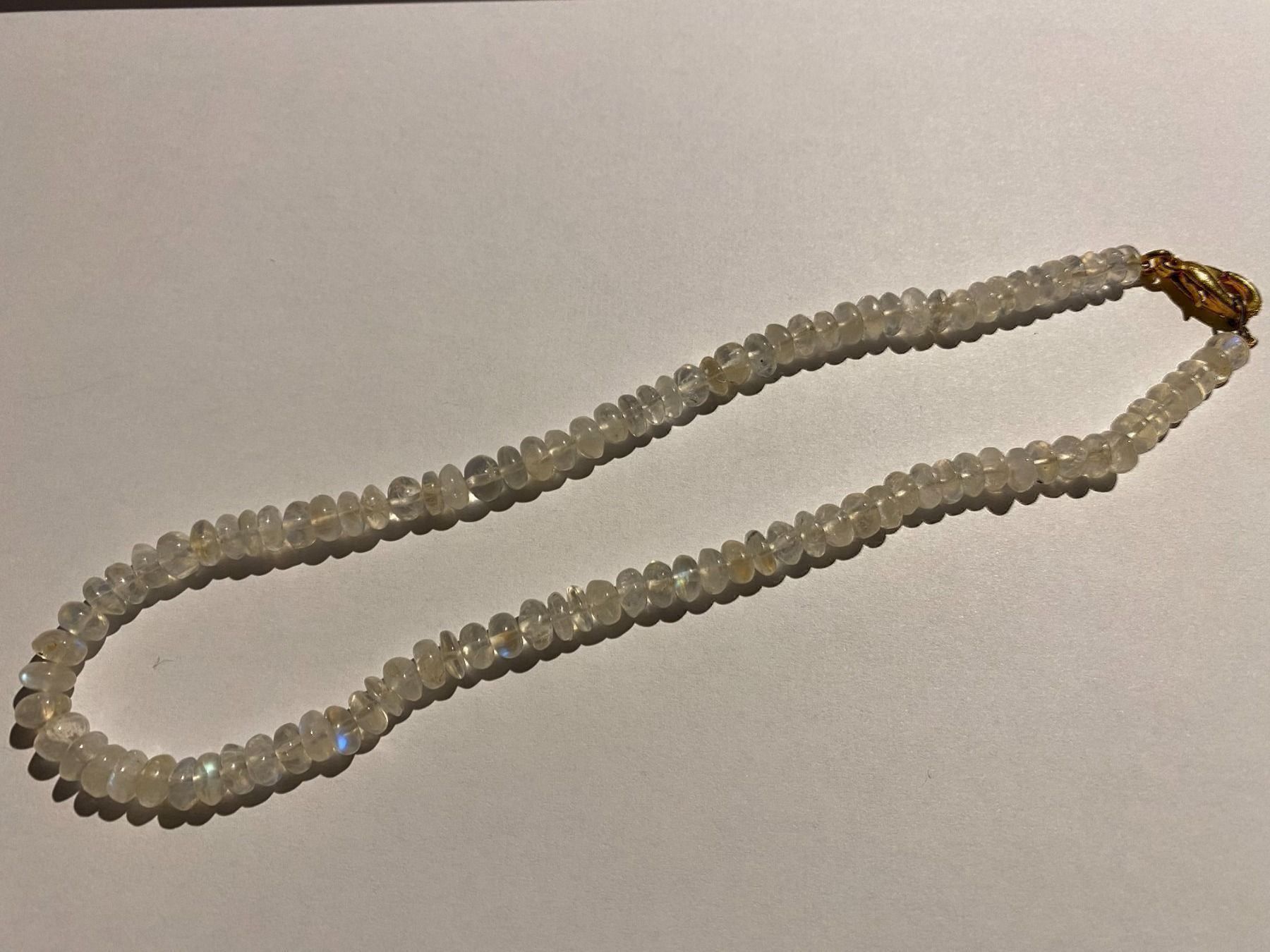Catenine: Kette Labradorit, Länge 40cm (13) – Nuovo (secondo la descrizione) da Muri b. Bern venduto da Silberqualle 1