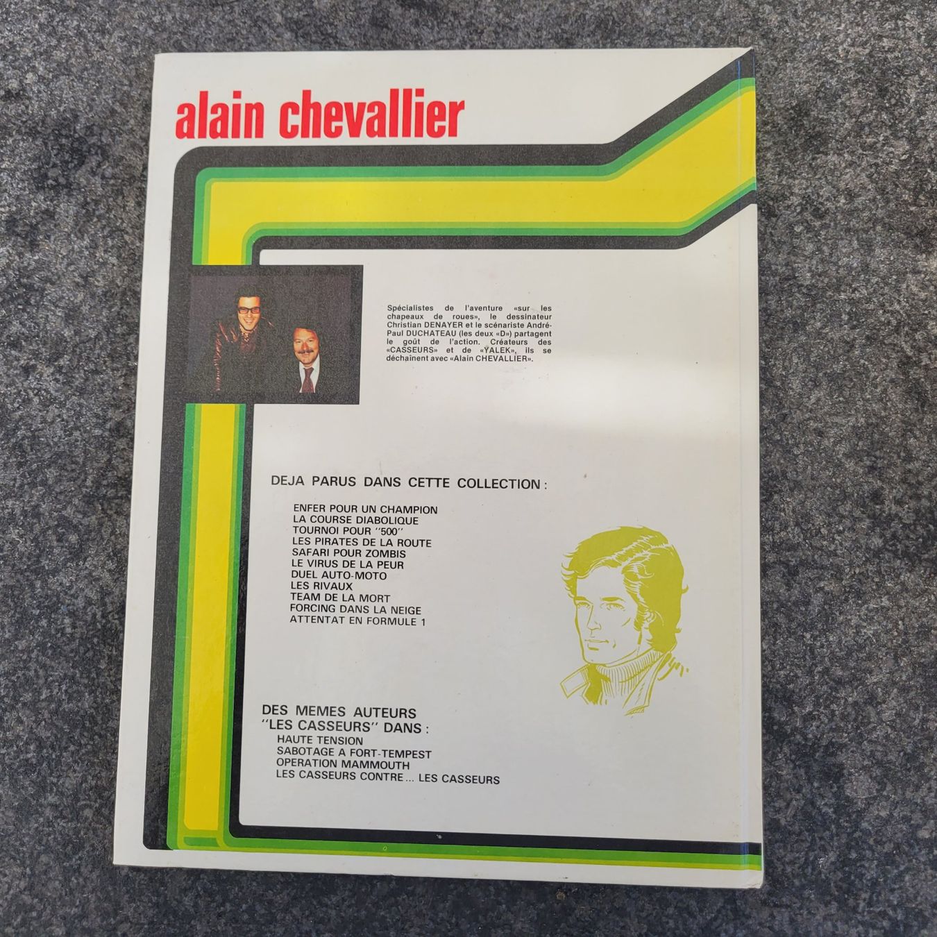 Fumetti: BD EO Cotée Alain Chevalier 4. Attentat En Formule 1 – Usato da Biel/Bienne venduto da Destockweb 4