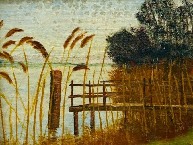 Dipinti: Gemälde "Am Greifensee" 36x31 – Usato da Zürich venduto da kun_d8p9 1