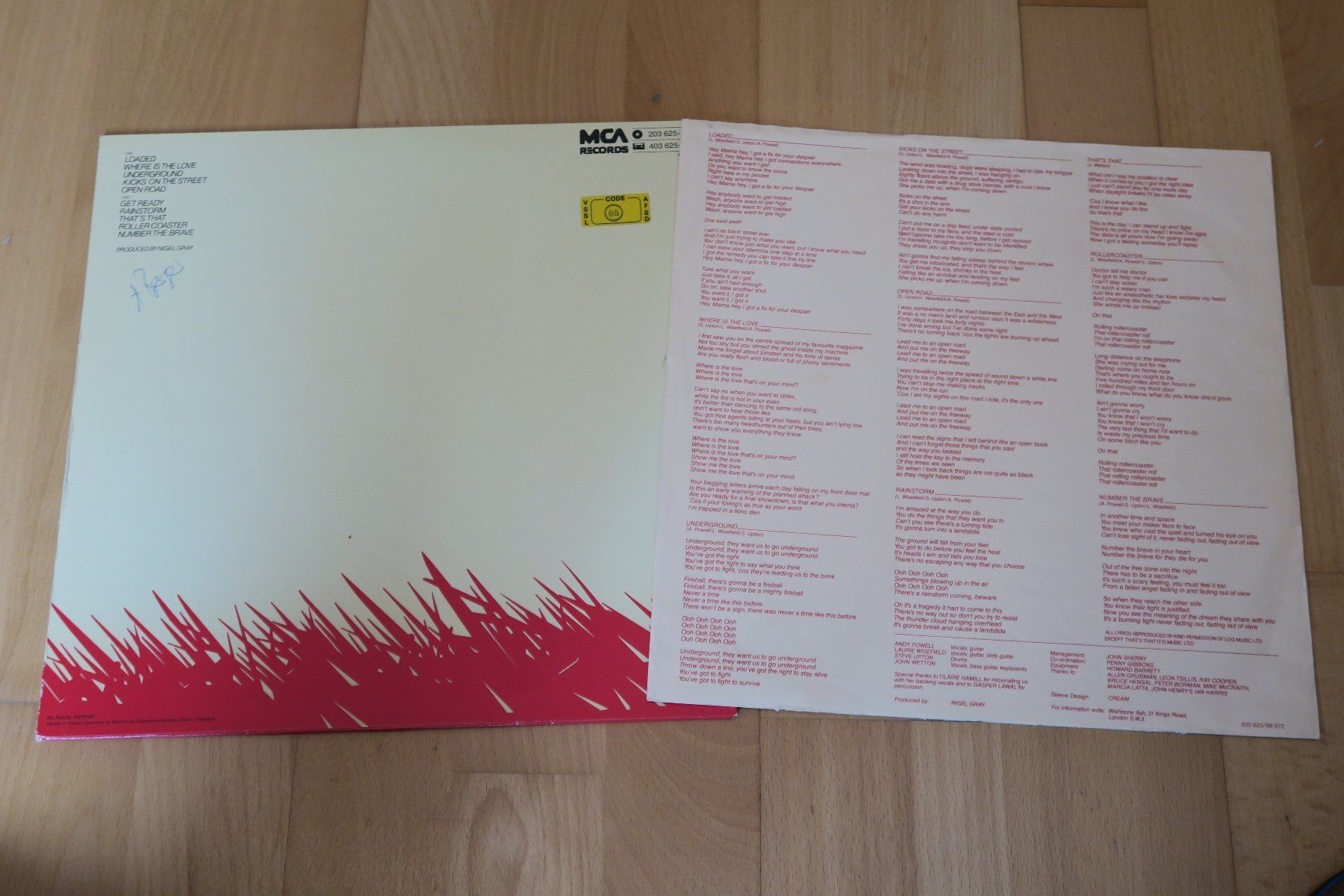 Dischi in vinile: Wishbone Ash – Number The Brave – Usato da Thun venduto da Karibu70 2