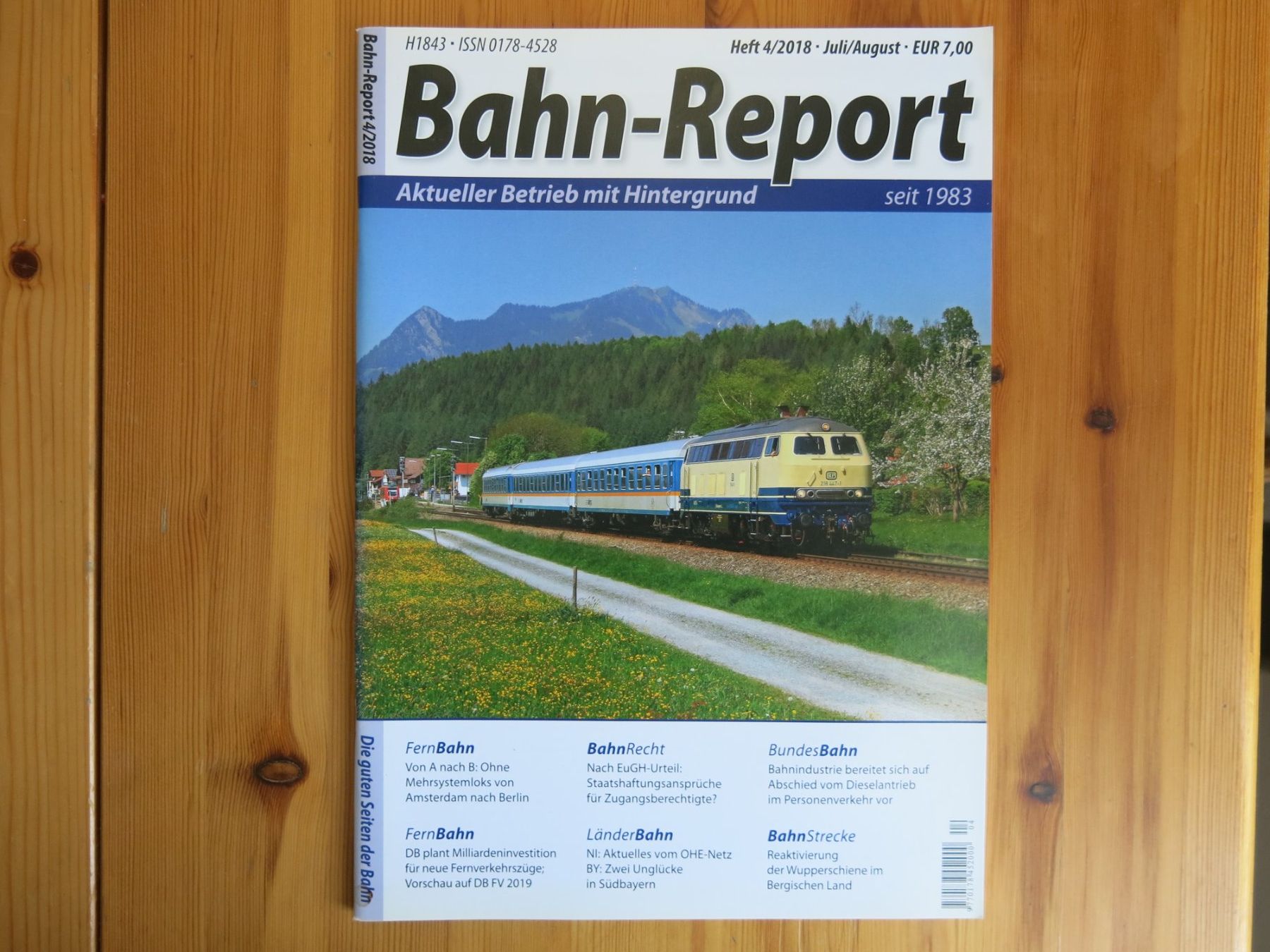 Riviste & Magazine: Bahn-Report Heft 4/2018 – Usato da Birsfelden venduto da myshop