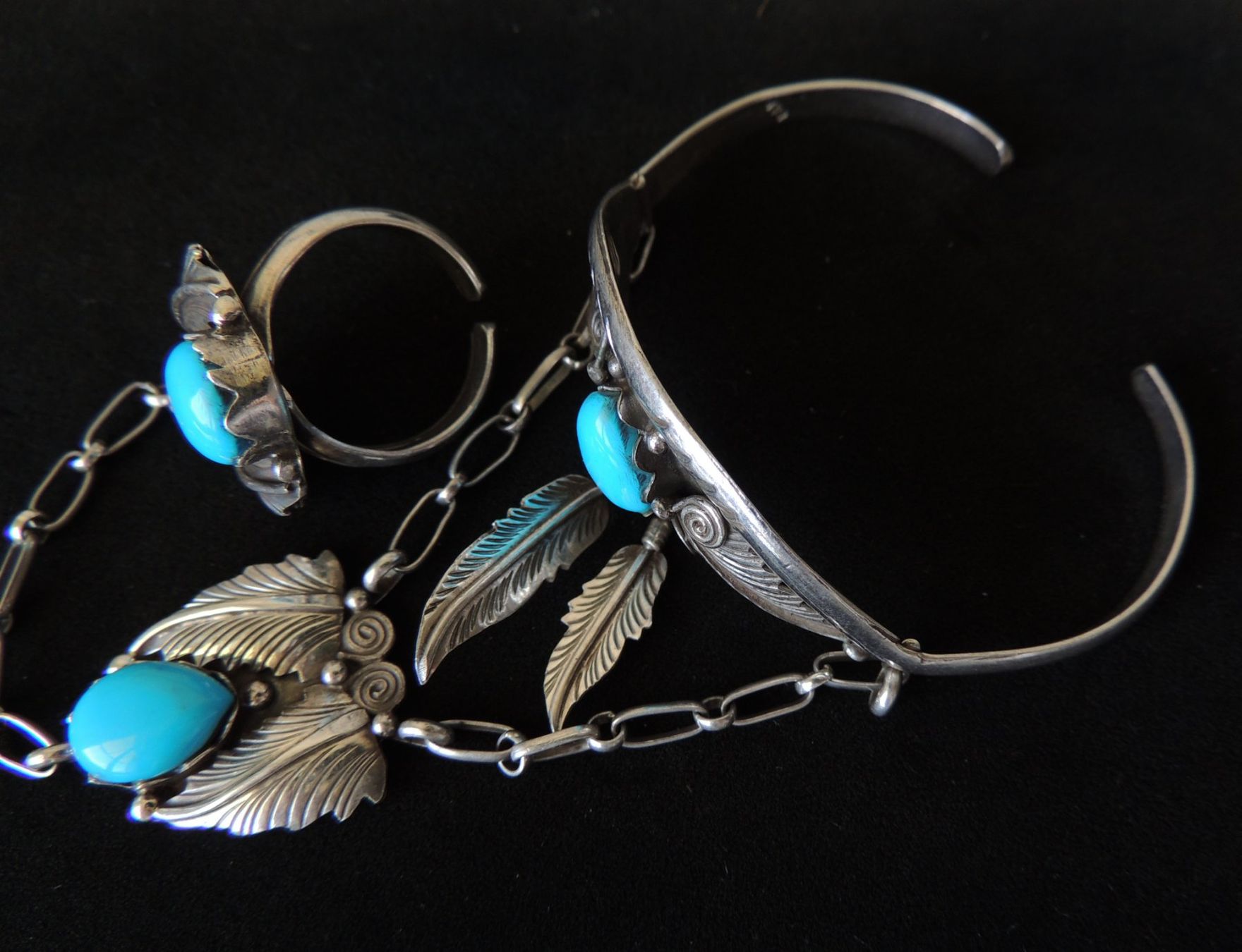 Bracciali & Braccialetti: Silber 925 Armspange und Fingerring – Usato da Waldenburg venduto da schaller707 2