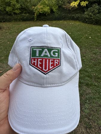 Baseball Cap TAG Heuer weiss Baumwolle verstellbar neu