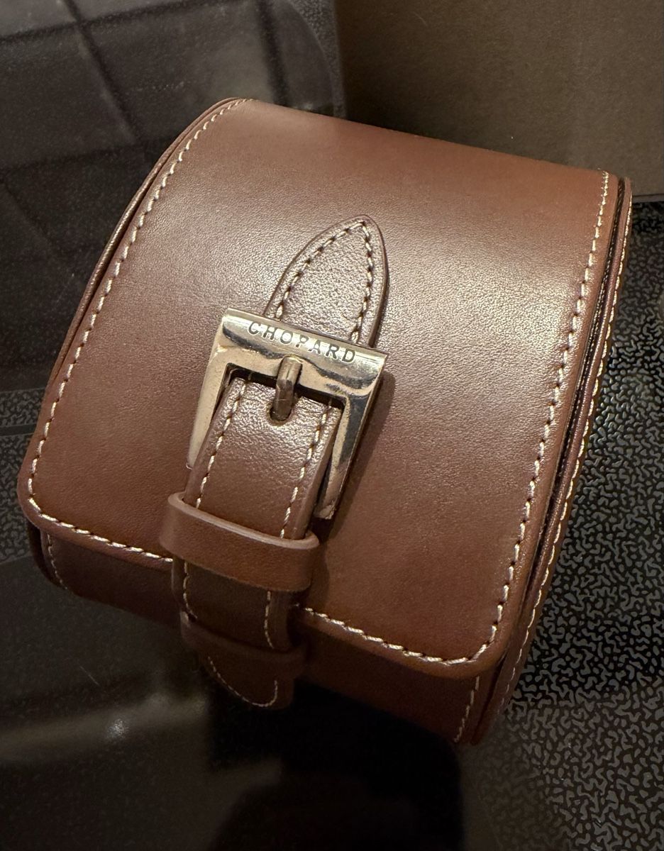 Chopard Scatole porta orologi: Chopard Box - Uhrenbox neu - Reise Etui – Nuovo (secondo la descrizione) da Thayngen venduto da Budro 1