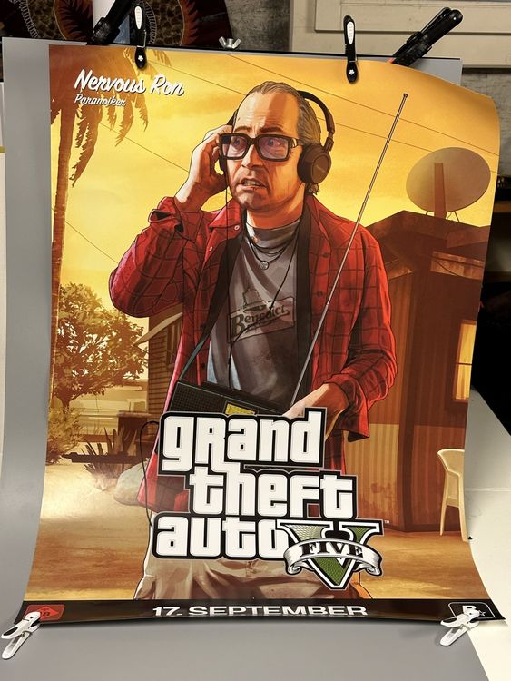 Poster GTA 5 | Kaufen auf Ricardo