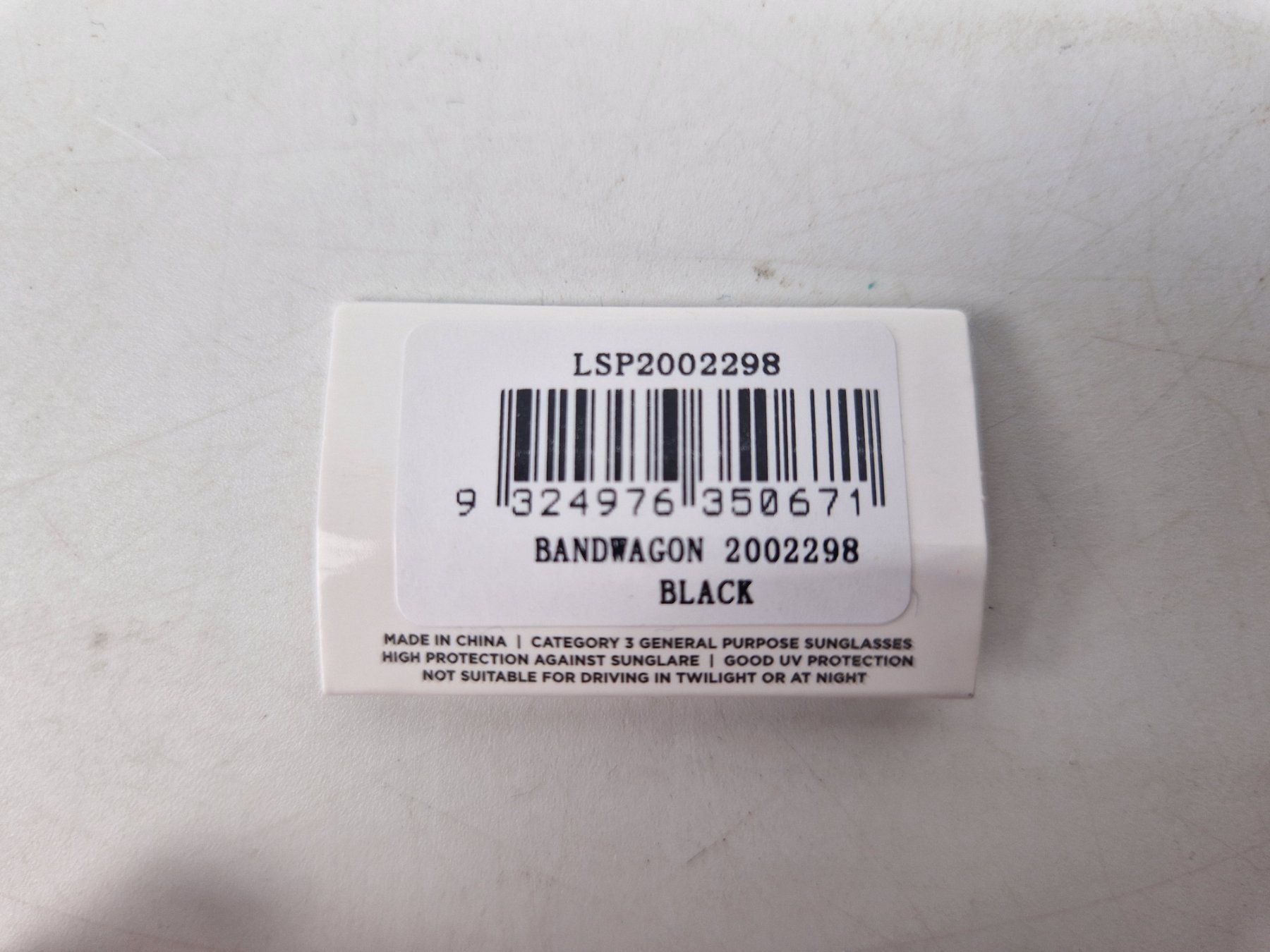 Brillen & Gläser: LE SPECS Bandwagon, Sonnenbrille Schwarz – Neu (gemäss Beschreibung) aus Muhen von Restwert_Muhen 5