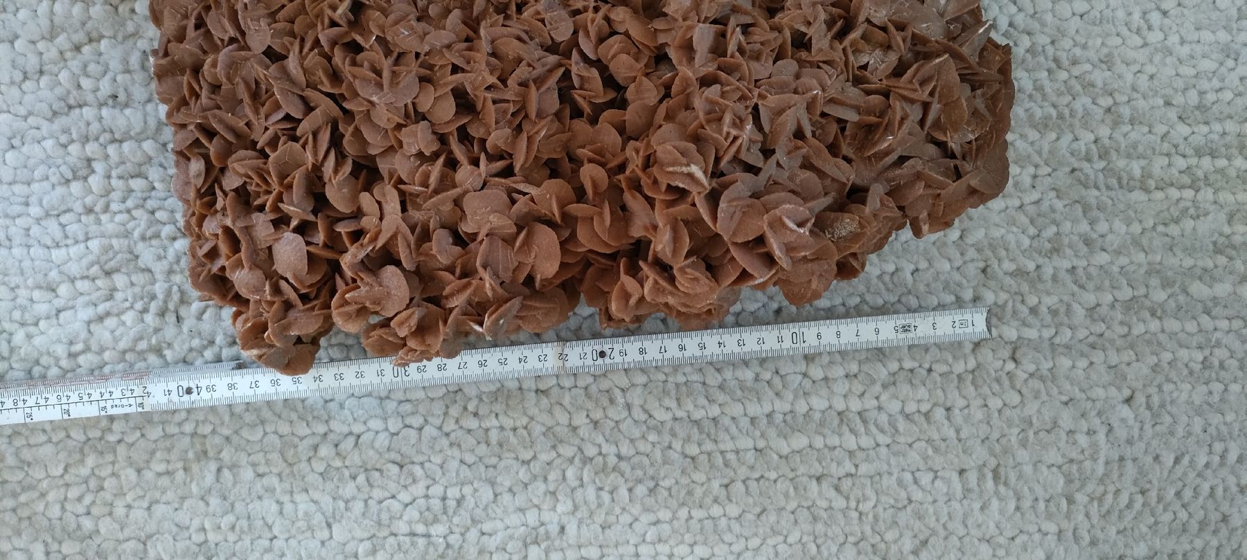 Fossili: Rose des Sables Wüstenrose 8.6kg – Usato da Riaz venduto da Tobydesmonts 6