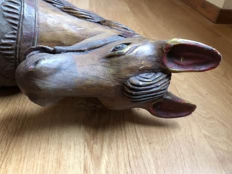 Figuren: Antikes Karusellpferd – Gebraucht aus Bauma von Urklang 6
