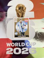 Lionel Messi panini gold extra