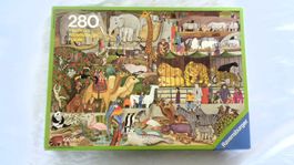 Ravensburger Puzzle "Im Zoo" 280 Teile / Komplett ©1980