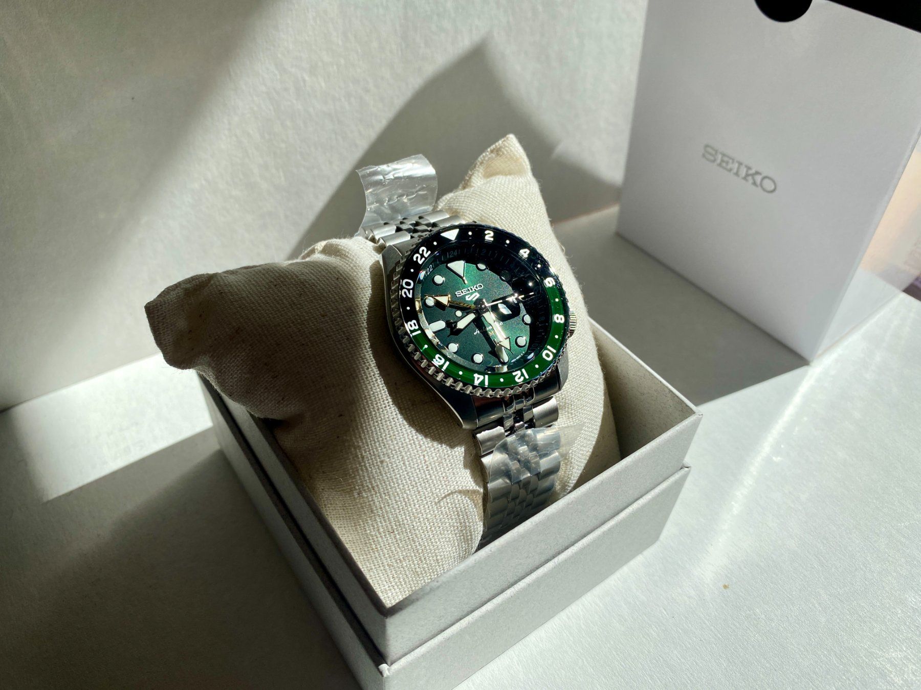 Seiko Orologi: Seiko SSK GMT Deep Green New ! – Nuovo (secondo la descrizione) da Genthod venduto da Fejmeo 2