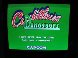 [Arcade PCB] Cadillacs And Dinosaurs
